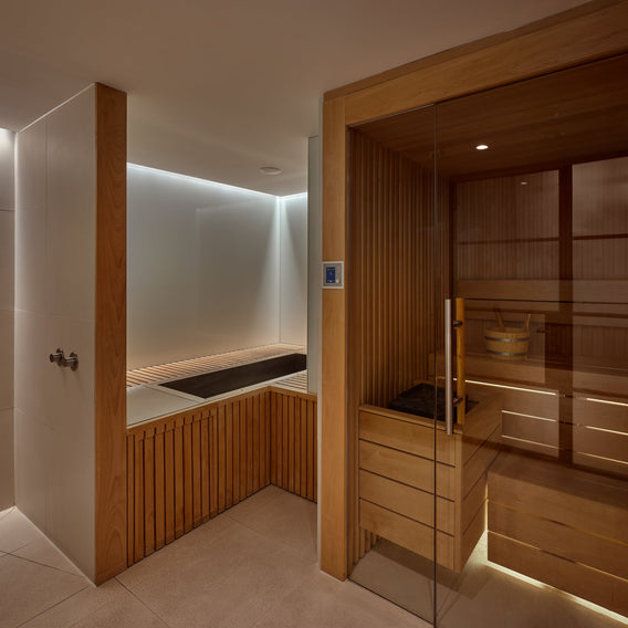 Bespoke ice baths to compliment your recovery suite